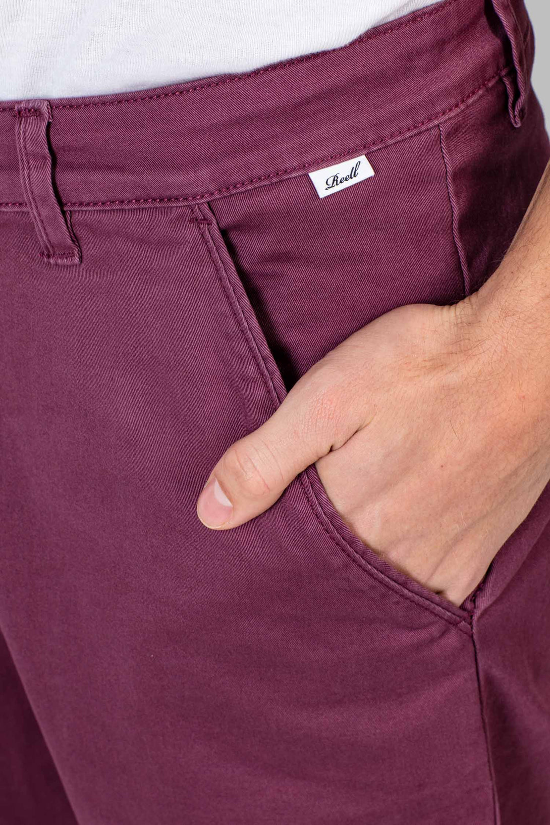 Flex Grip Chino Short - Plum Purple - Reell Pakistan