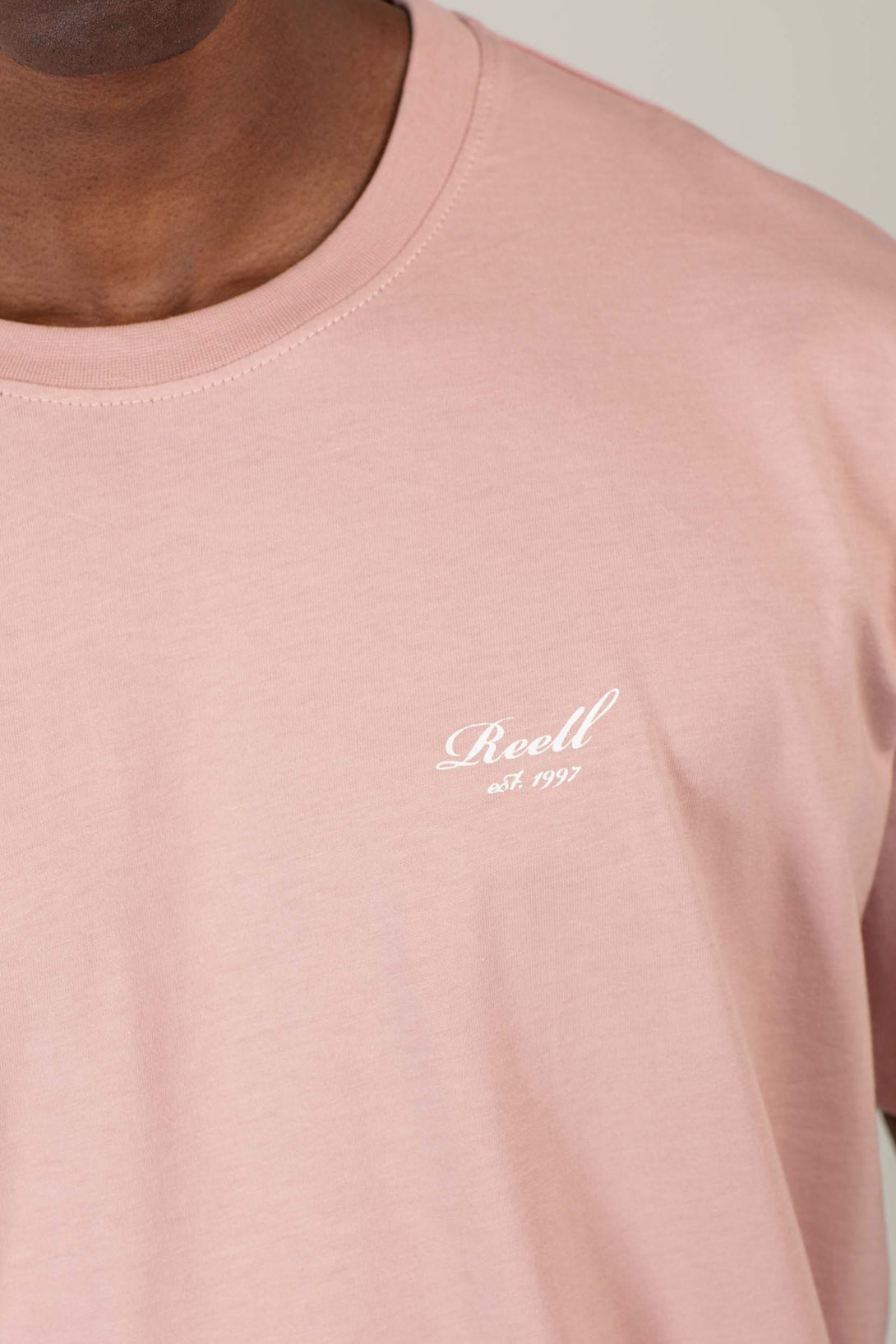 Staple Logo T-Shirt - Smoked Pink - Reell Pakistan