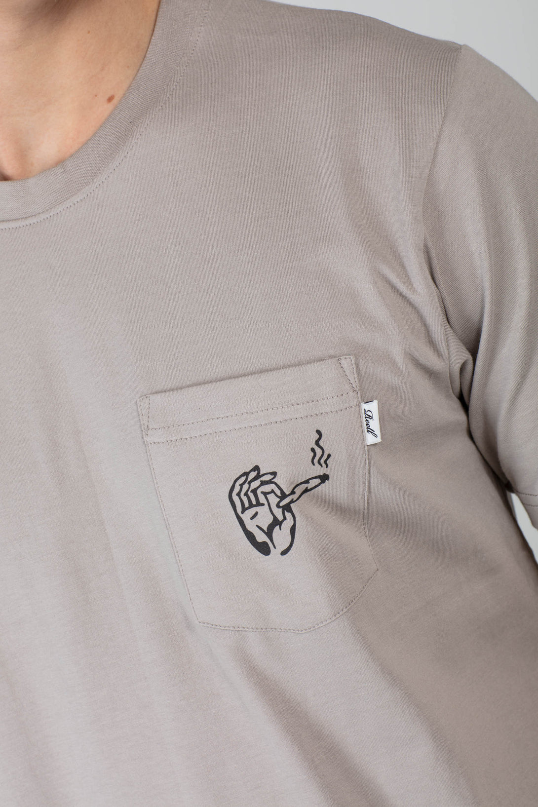 420 Pocket T-Shirt - Stone - Reell Pakistan