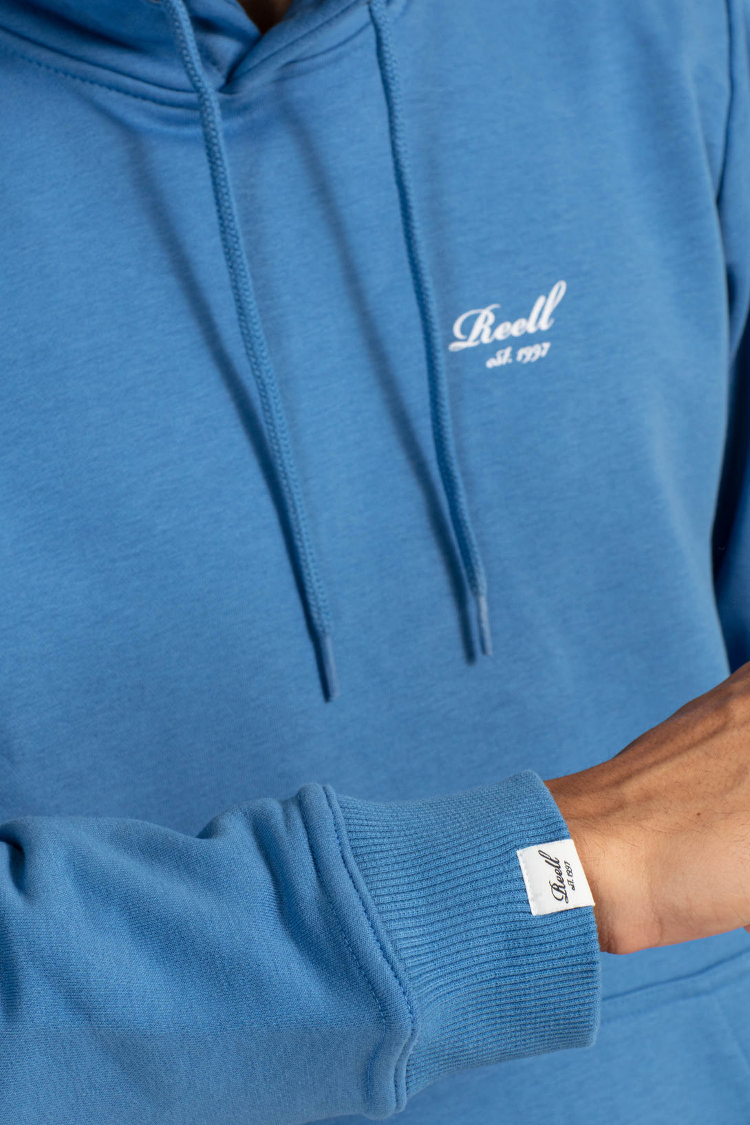 Terry Logo Hoodie - Matt Blue - Reell Pakistan