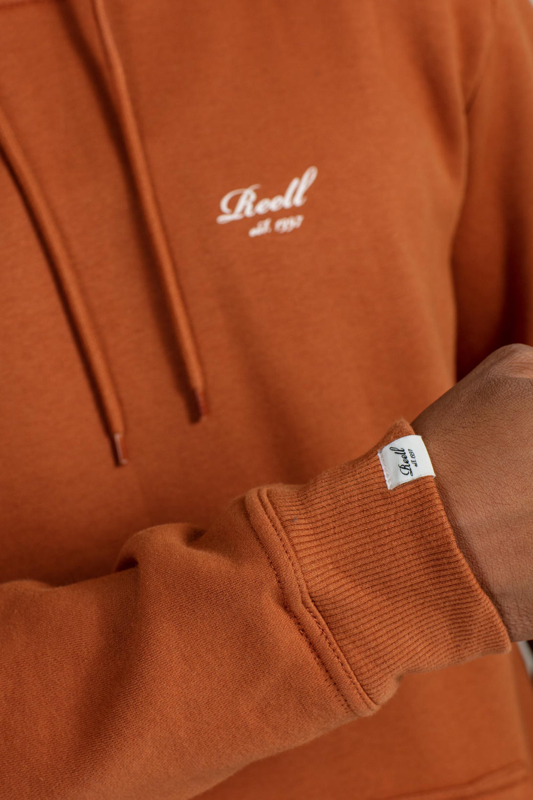 Staple Logo Hoodie - Hazy Orange - Reell Pakistan