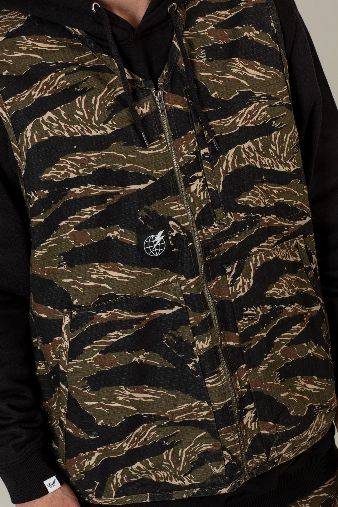 Meadow Vest - Tiger Camo Ripstop - Reell Pakistan