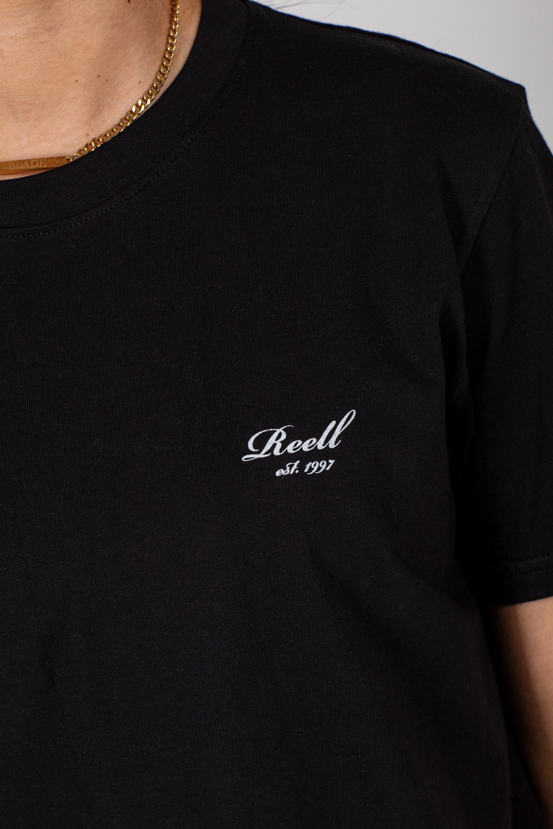 Women Staple T-Shirt - Deep Black - Reell Pakistan
