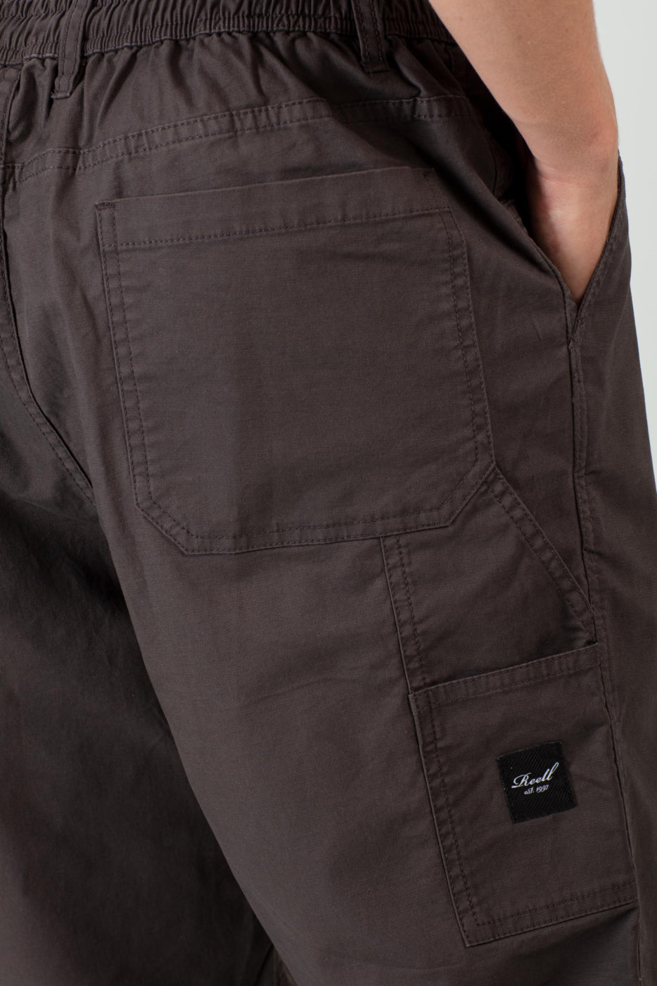 Reflex Hustler - Raven Grey Canvas - Reell Pakistan