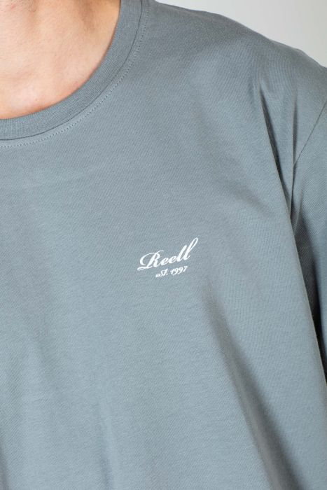 Staple Logo T-Shirt - Lead Blue - Reell Pakistan