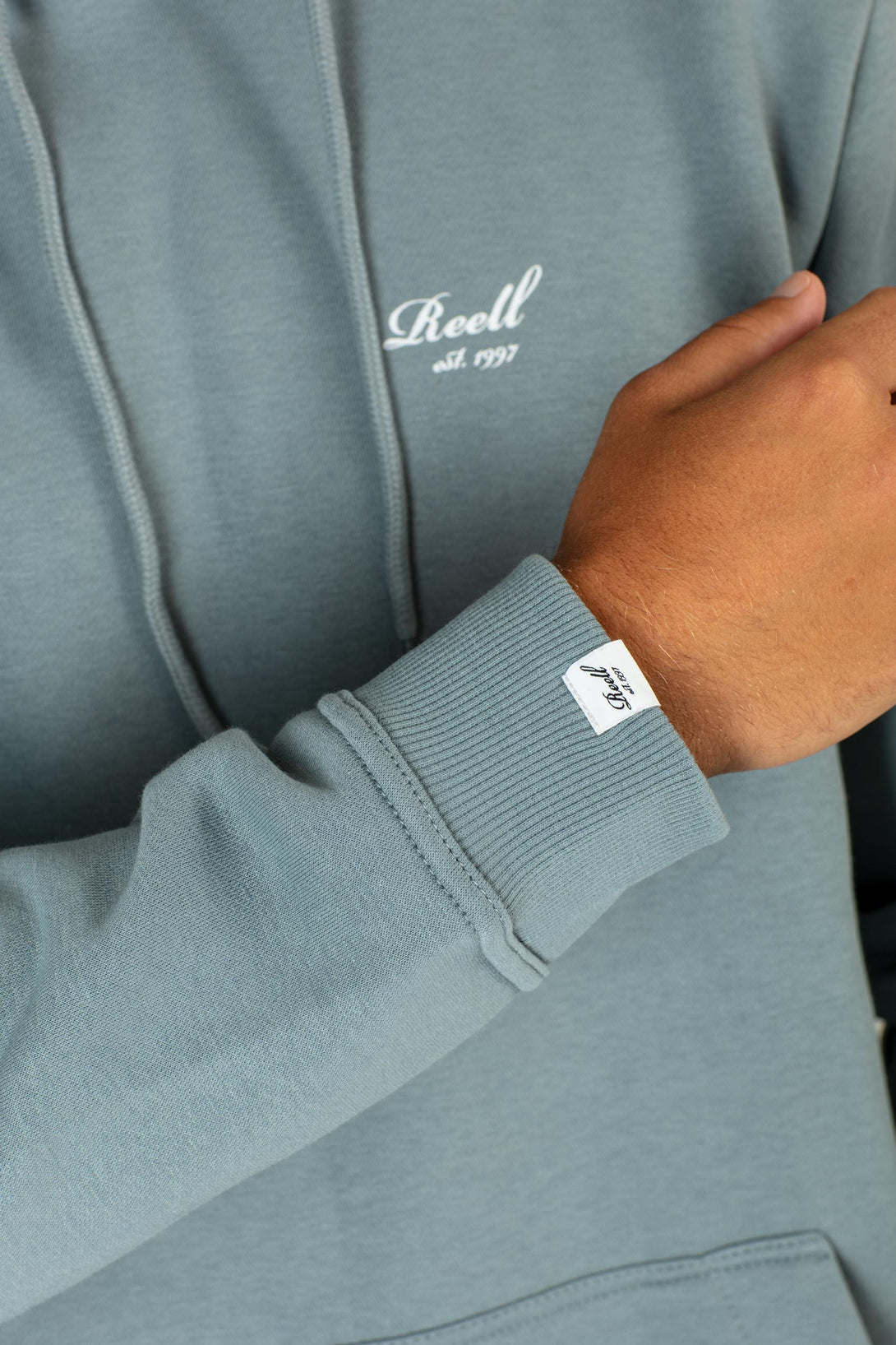 Staple Logo Hoodie - Lead Blue - Reell Pakistan