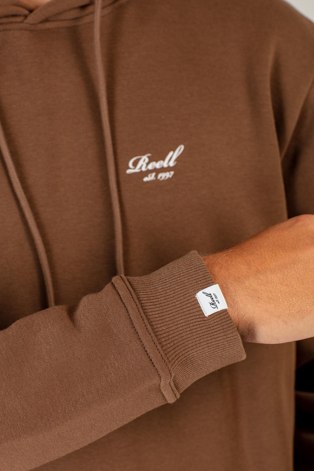 Staple Logo Hoodie - Soil Brown - Reell Pakistan