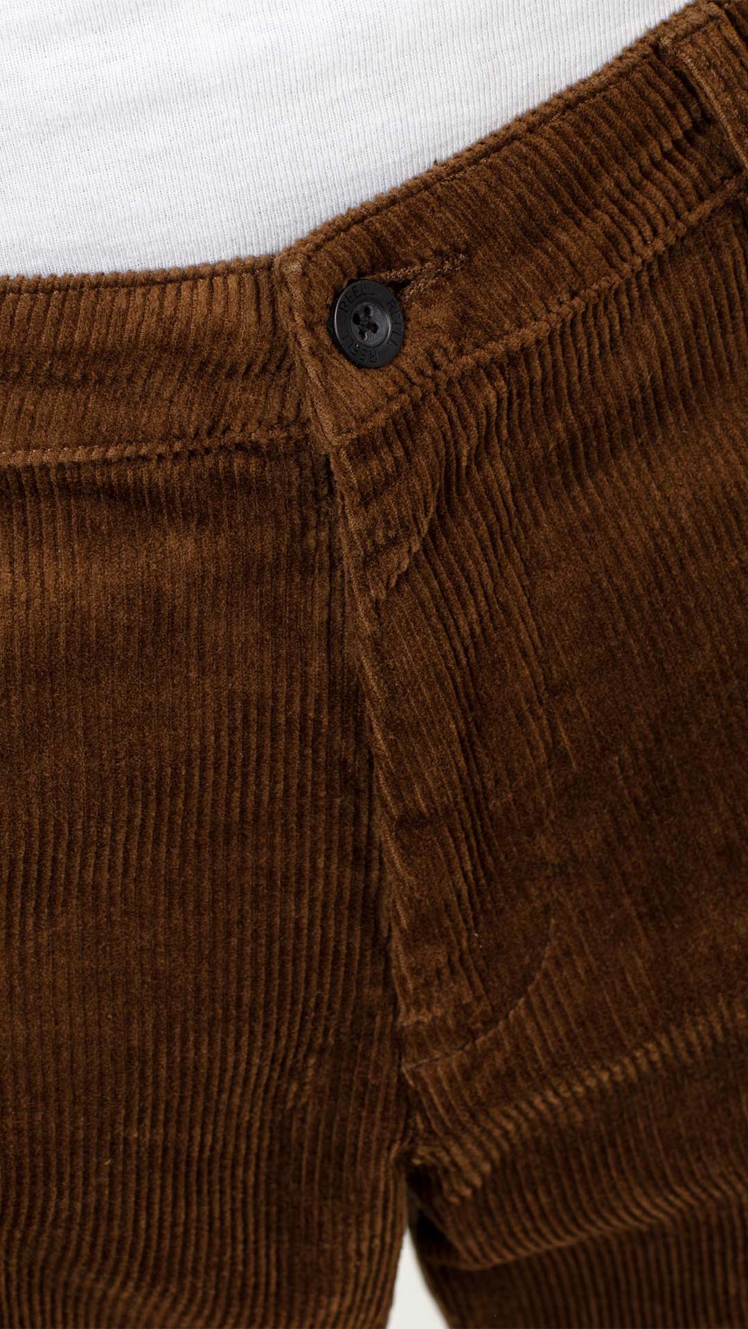 Regular Flex Chino - Brown Corduroy - Reell Pakistan