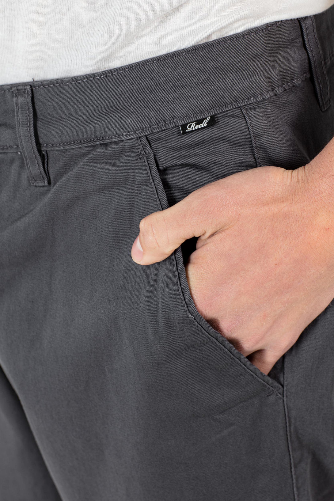 Regular Flex Chino - Dark Grey - Reell Pakistan