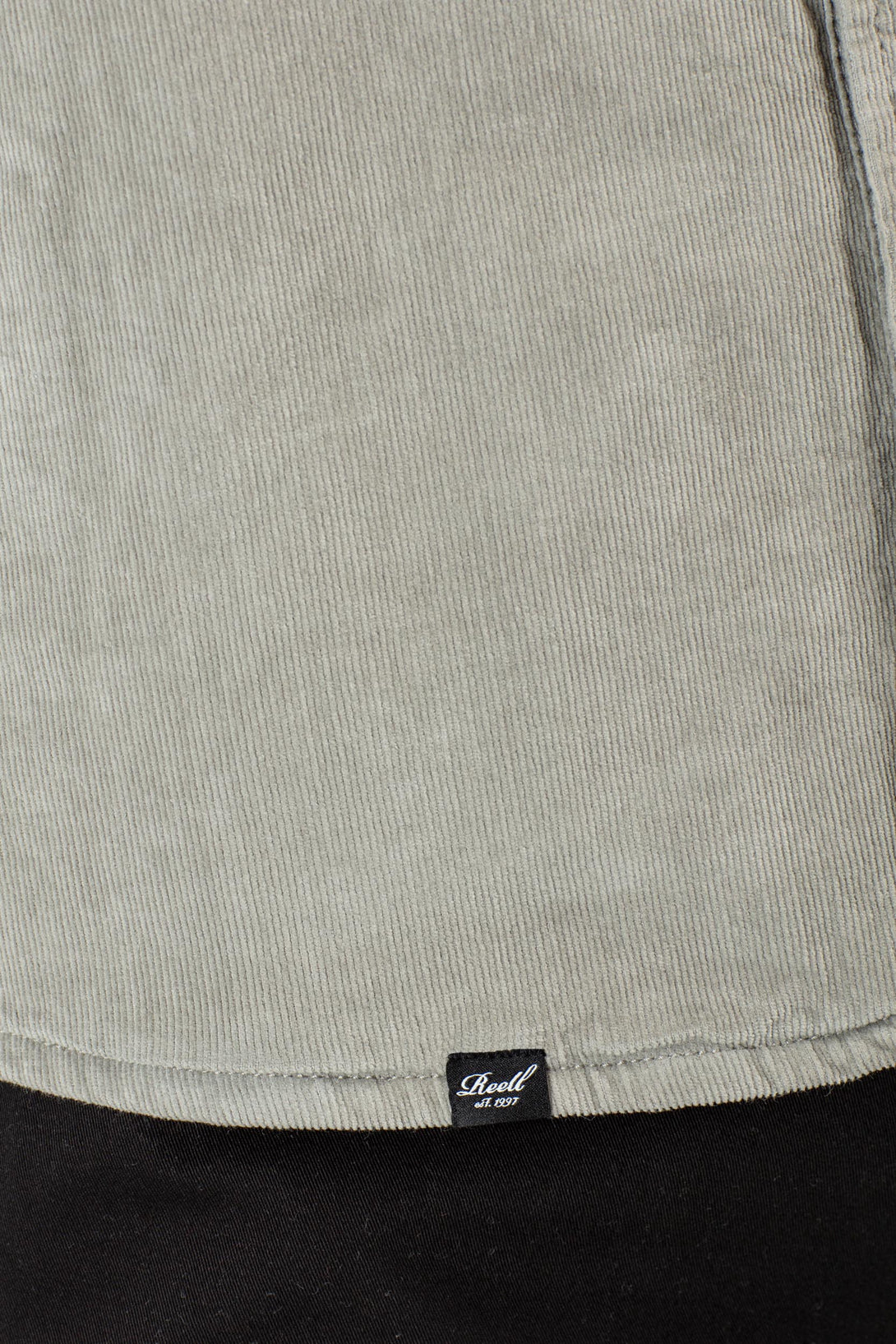 Duke Over Shirt - Baby Cord Grey Mint - Reell Pakistan