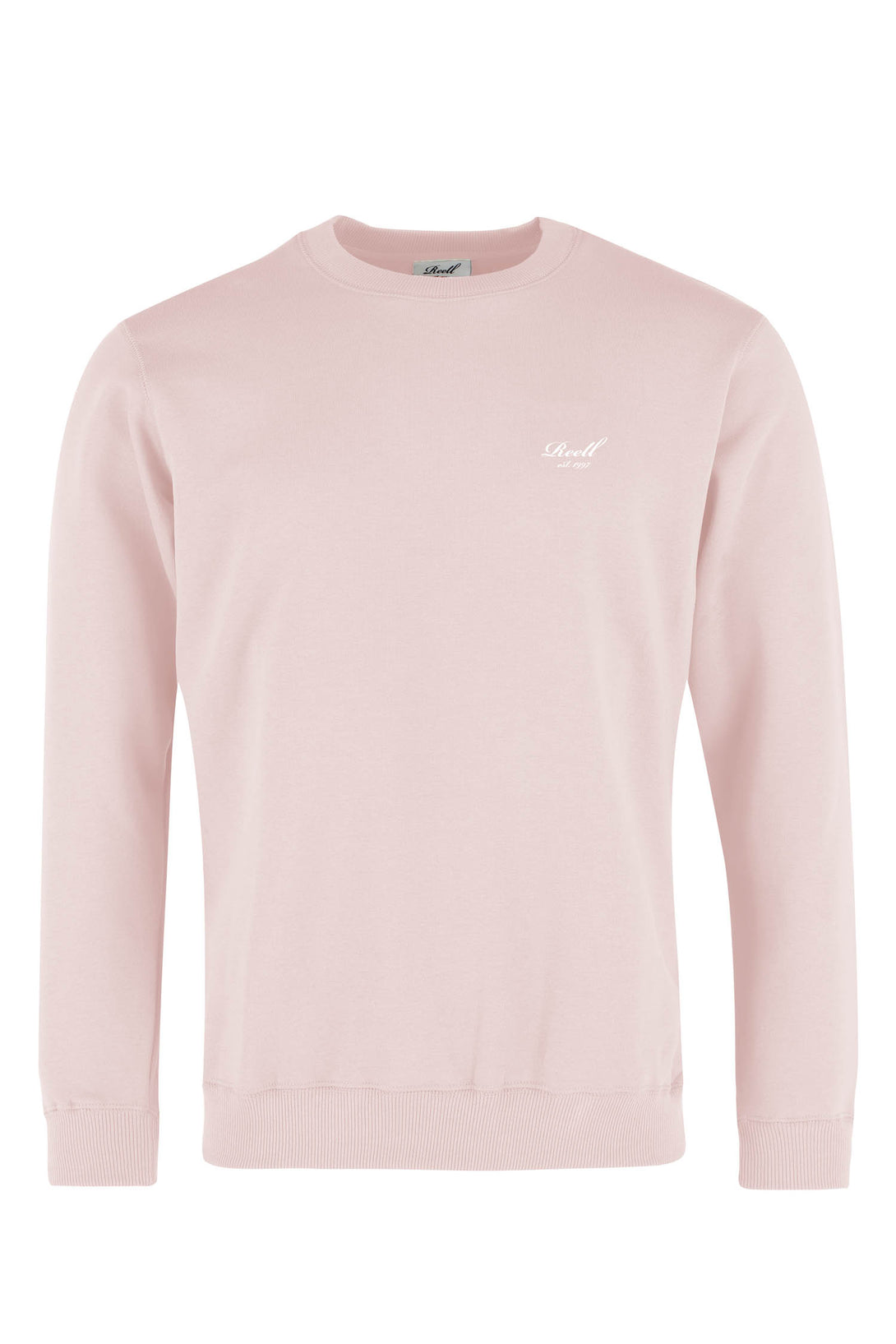 Terry Logo Crewneck - Smoked Pink - Reell Pakistan
