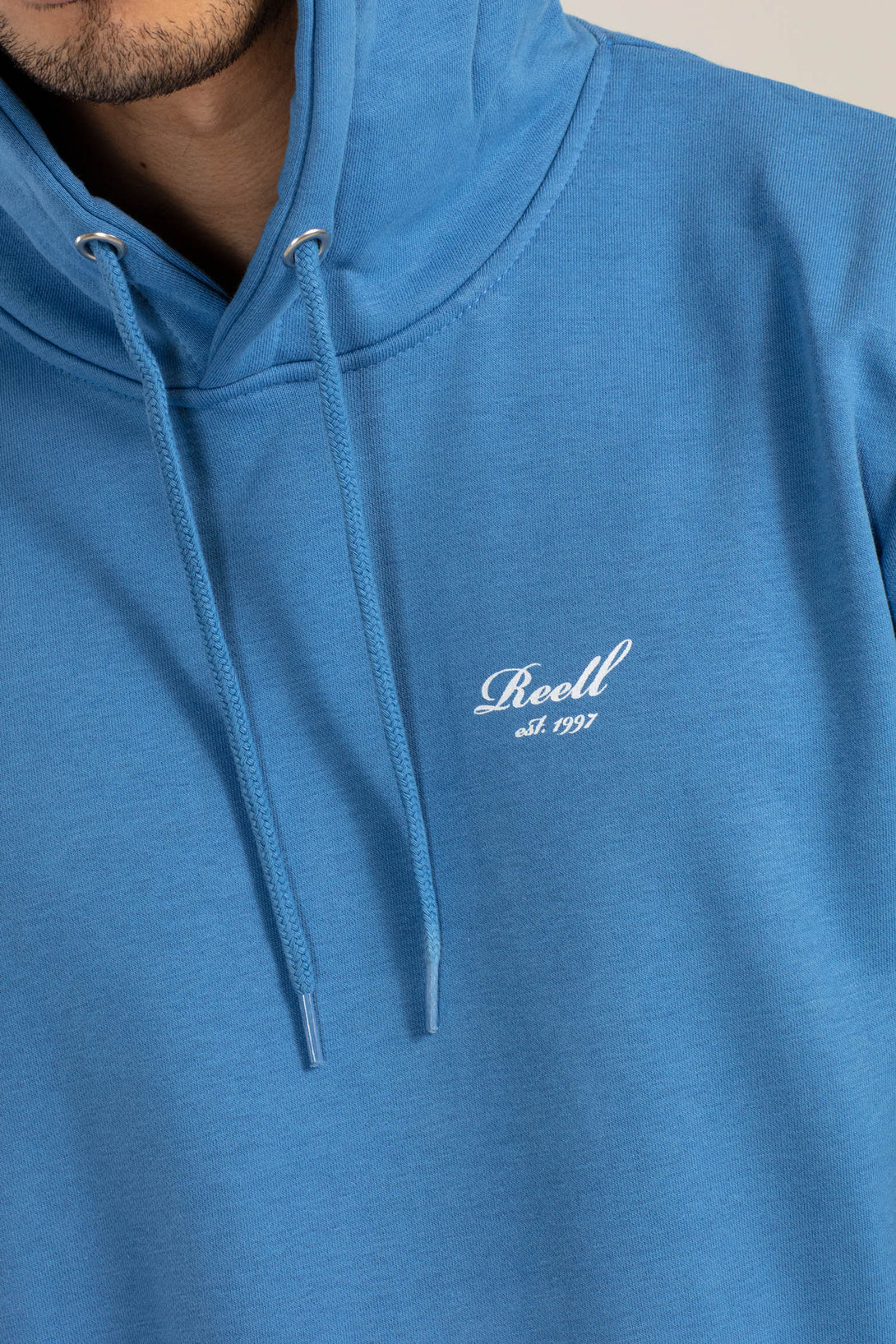 Terry Logo Hoodie - Matt Blue - Reell Pakistan