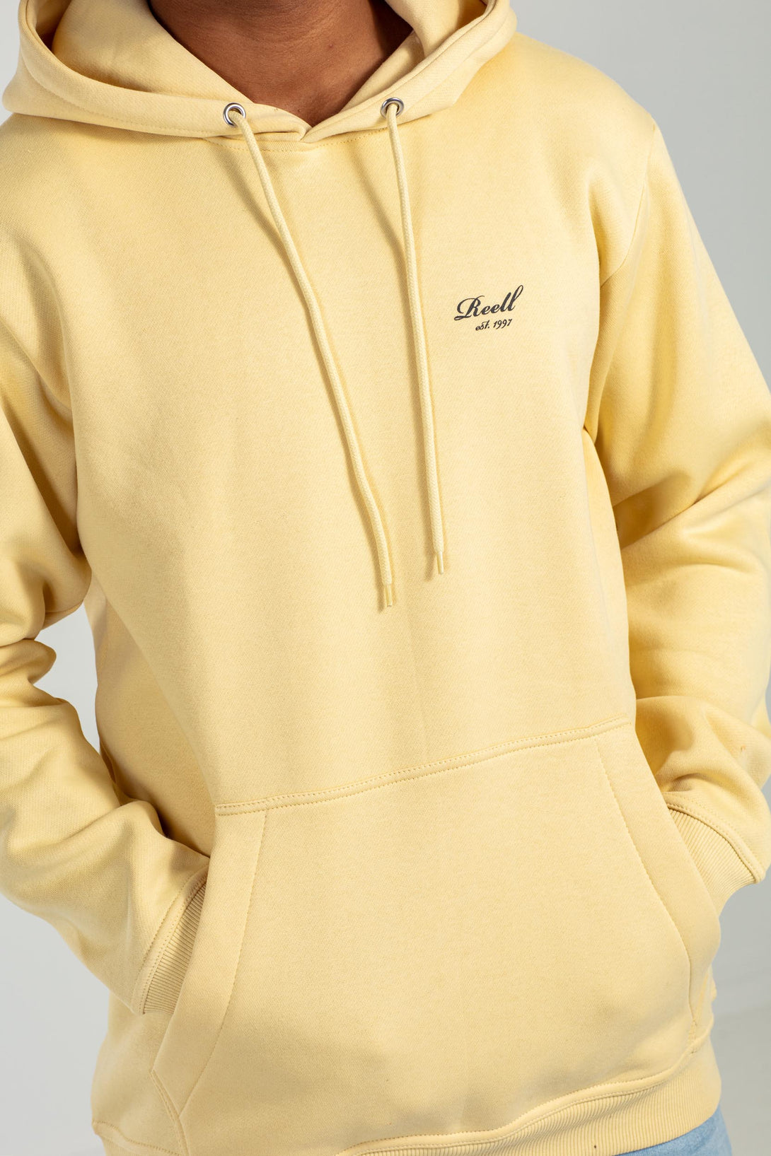Staple Logo Hoodie - Dirty Yellow - Reell Pakistan