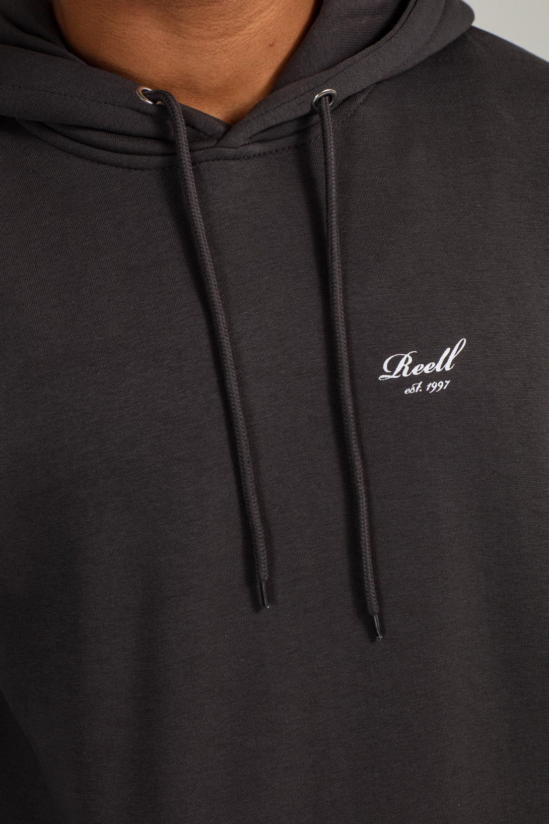 Staple Logo Hoodie - Raven Grey - Reell Pakistan