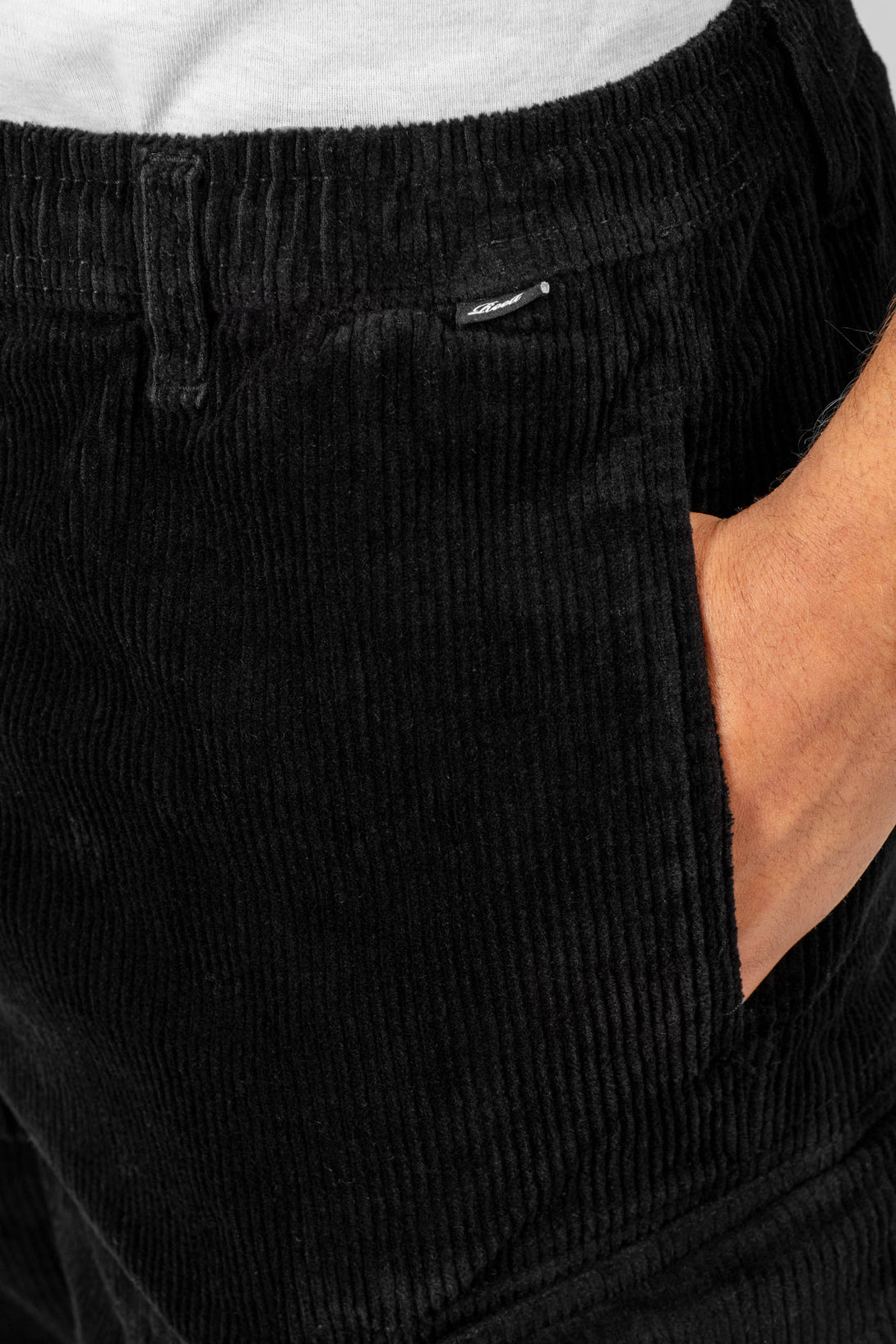 Reflex Loose Cargo Corduroy - Black - Reell Pakistan