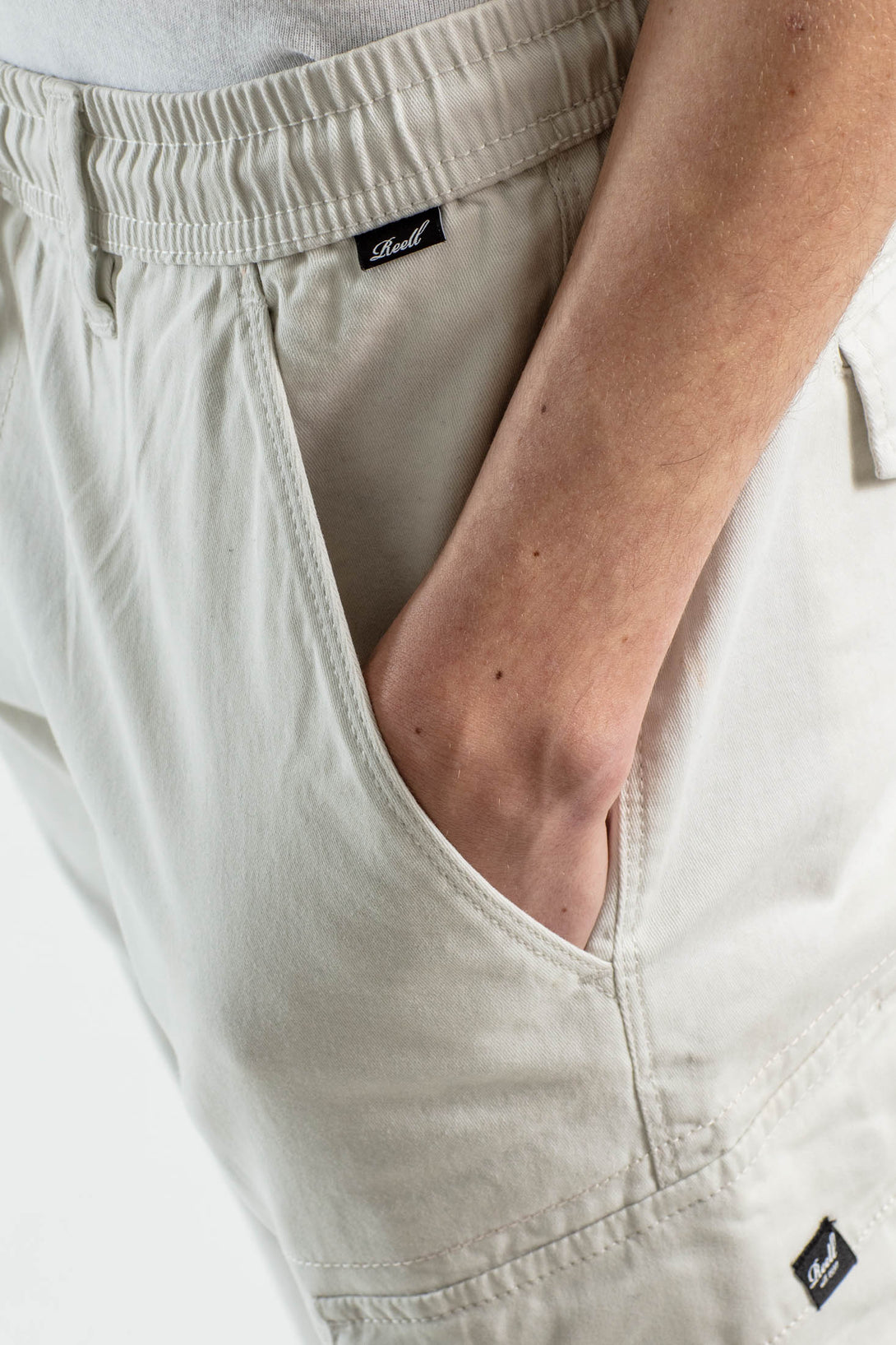 Reflex Rib Cargo Light Canvas - Off White - Reell Pakistan