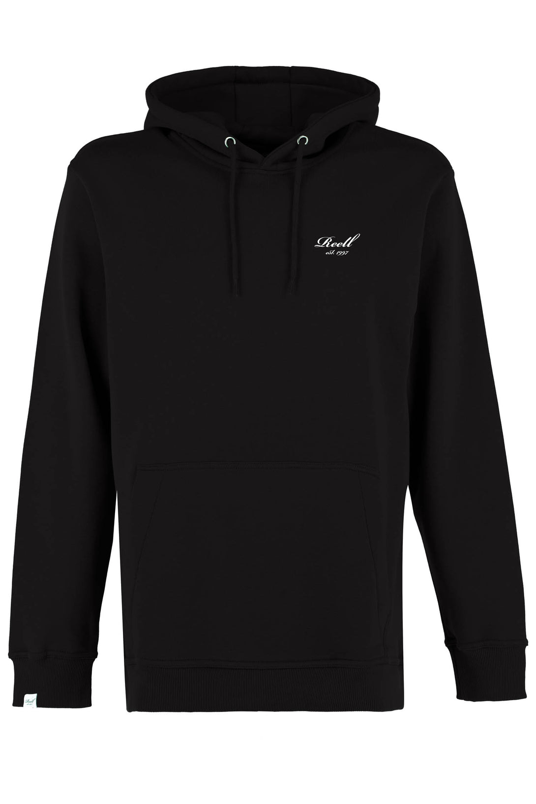 Terry Logo Hoodie - Deep Black - Reell Pakistan