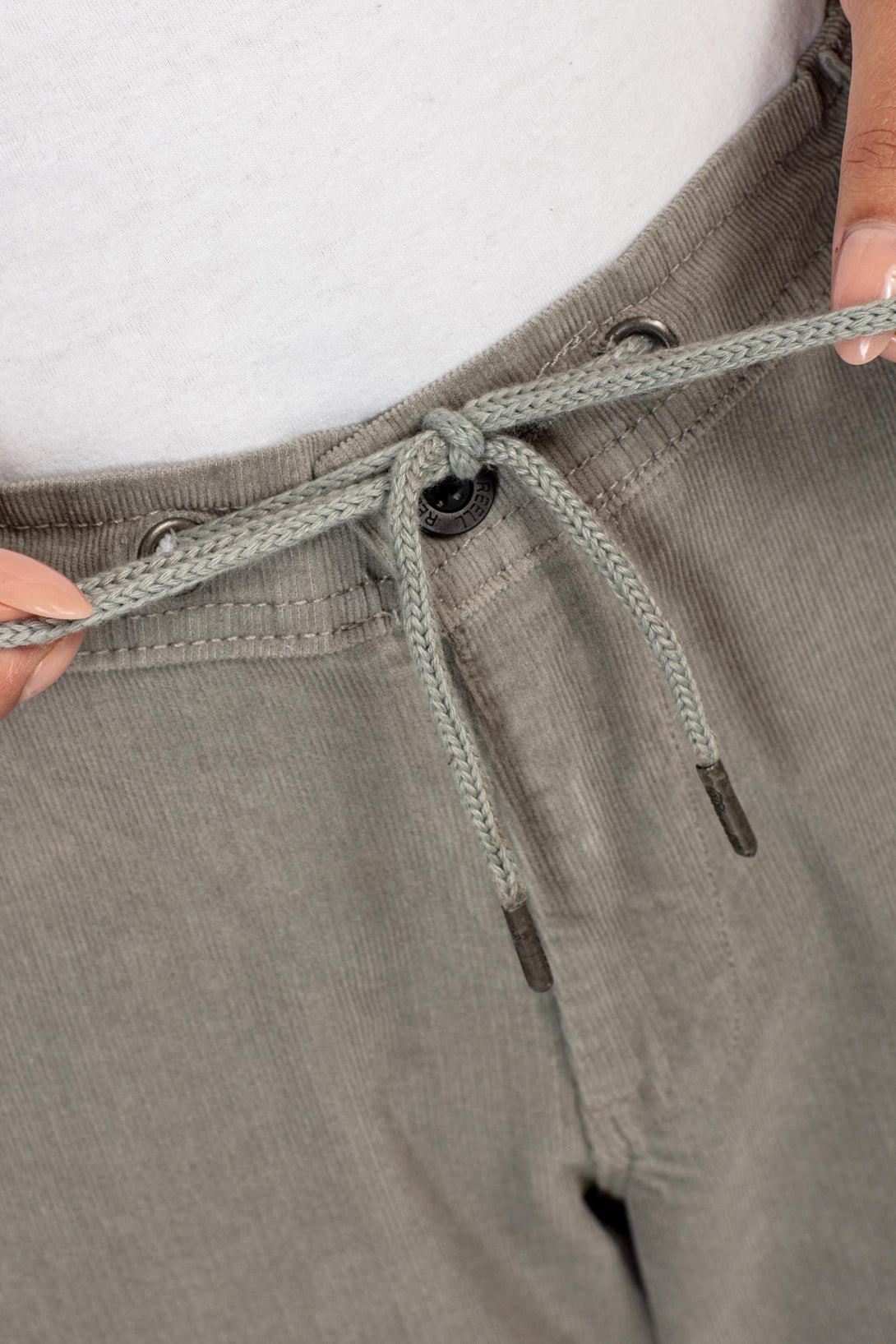 Reflex Women - Baby Cord Grey Mint - Reell Pakistan