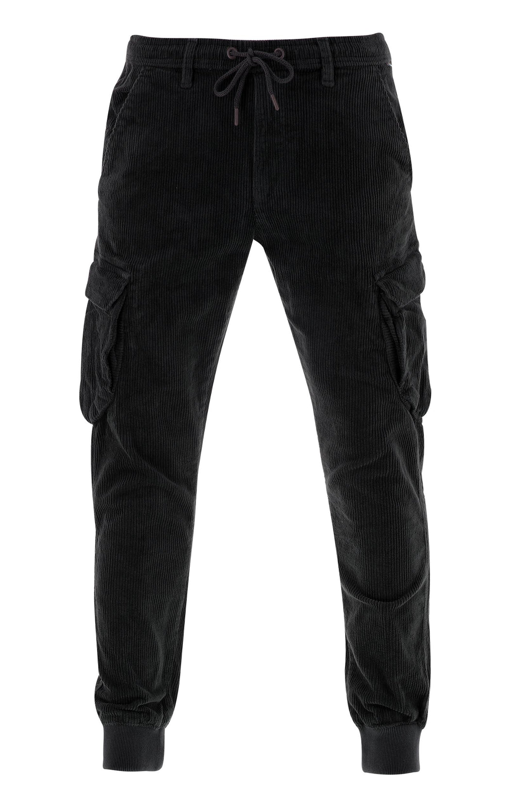 Reflex Rib Cargo Corduroy - Black - Reell Pakistan