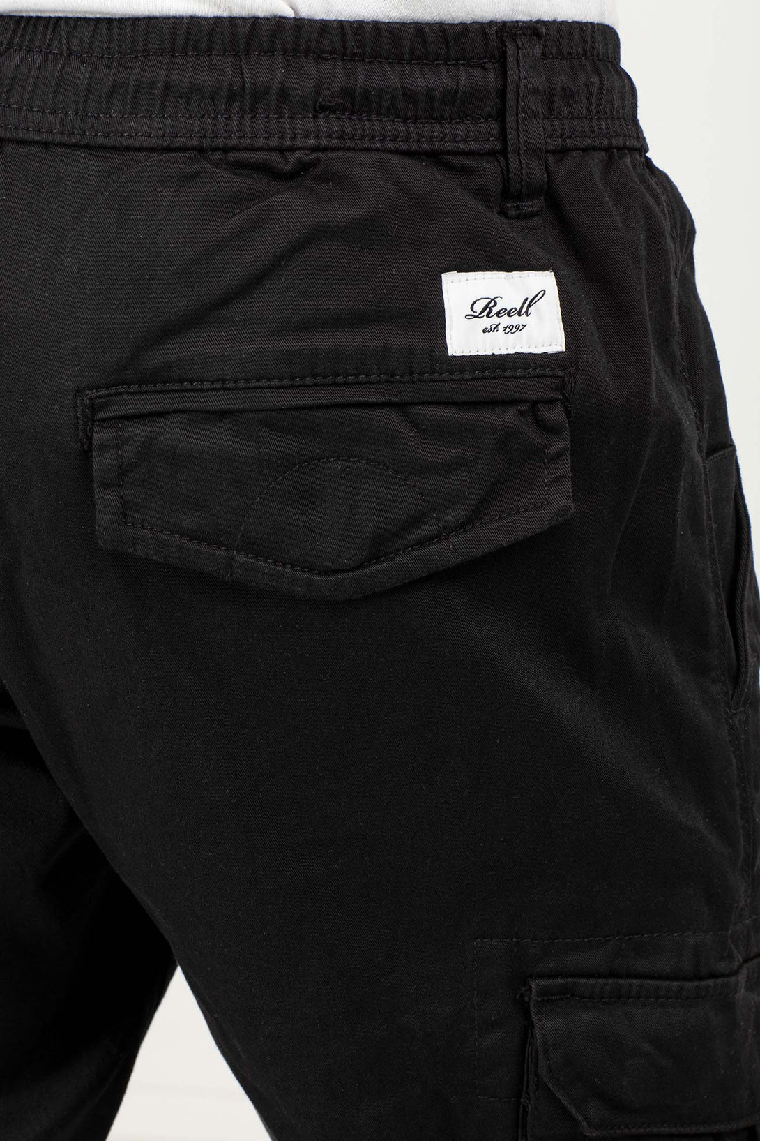 Reflex Rib Cargo - Black - Reell Pakistan