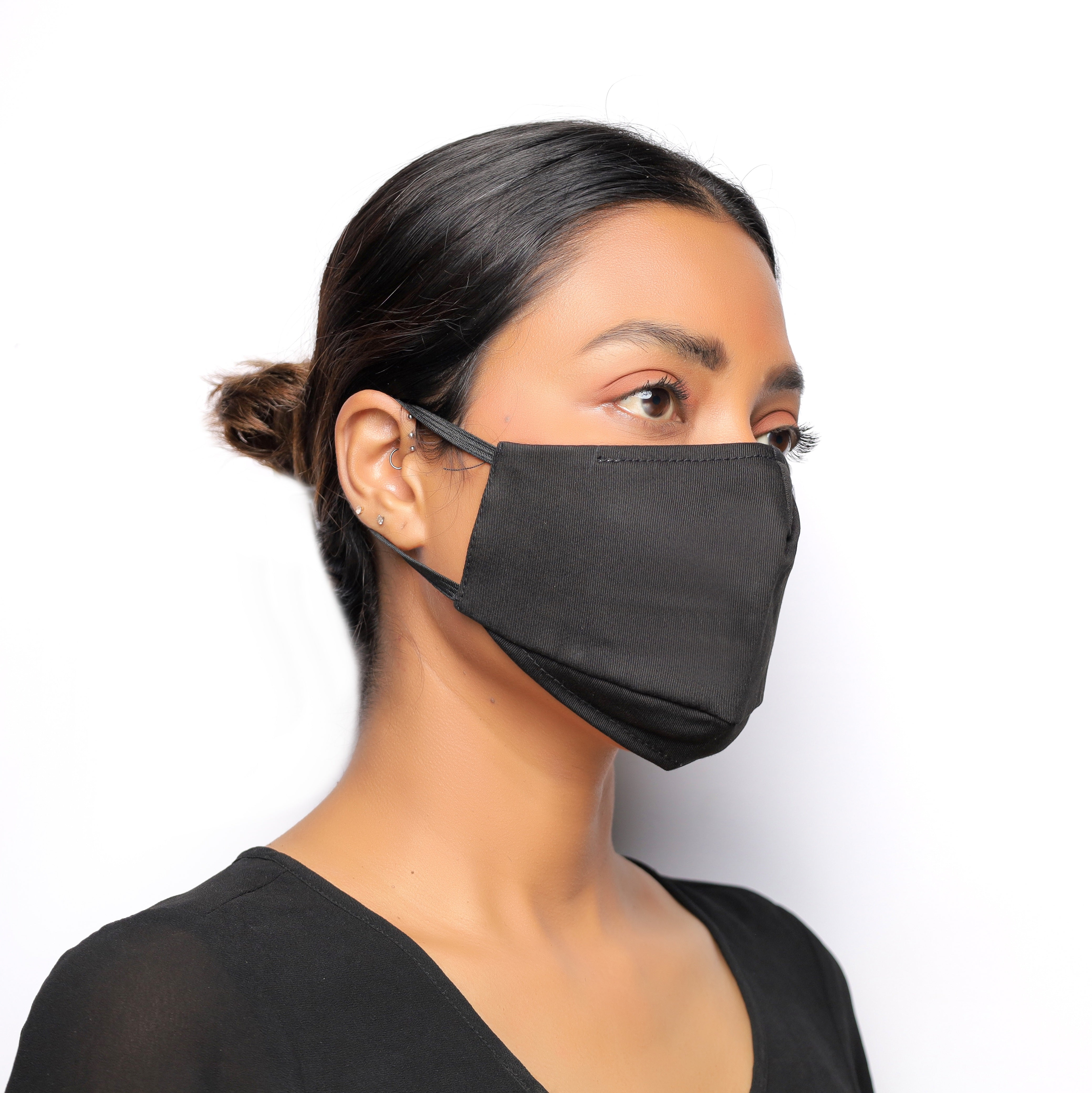 Women) Face Mask - Black – Reell Pakistan