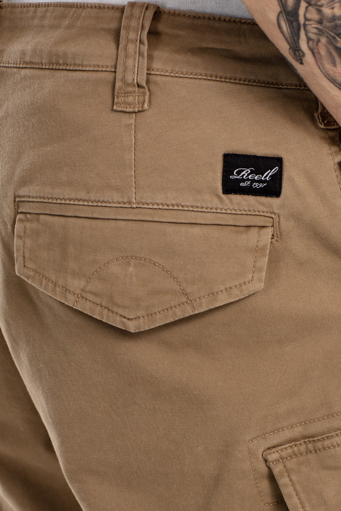 City Cargo Short ST - Dark Sand - Reell Pakistan