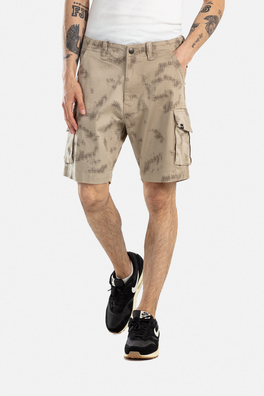 City Cargo Short - Script Camo Sand - Reell Pakistan