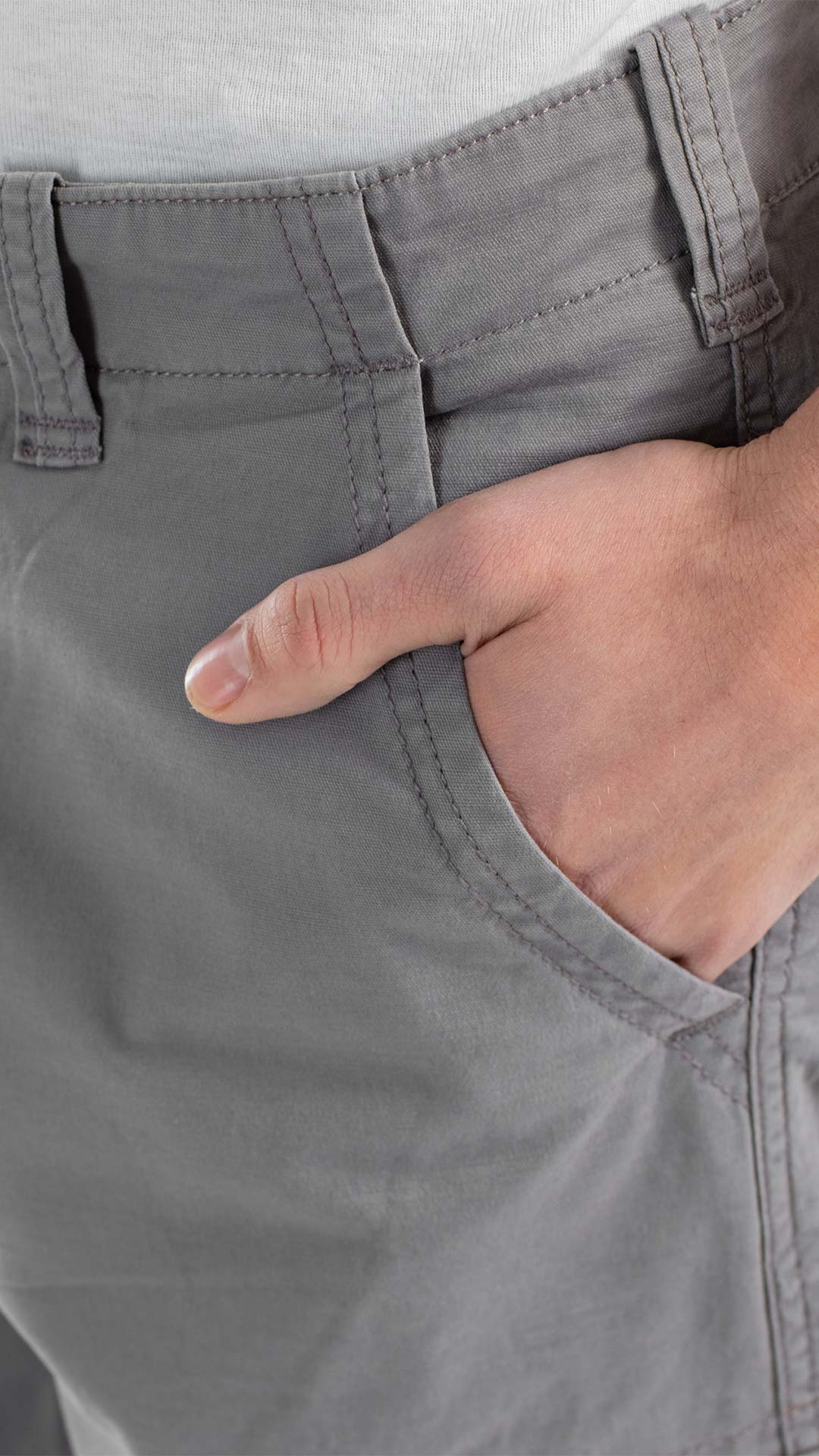 Flex Cargo Light Canvas - Light Grey - Reell Pakistan