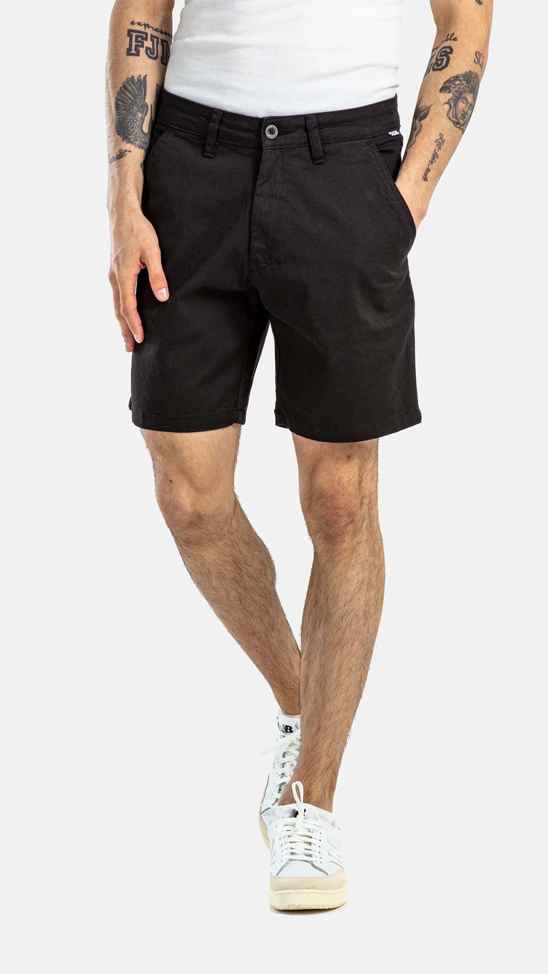 Flex Grip Chino Short - Black - Reell Pakistan