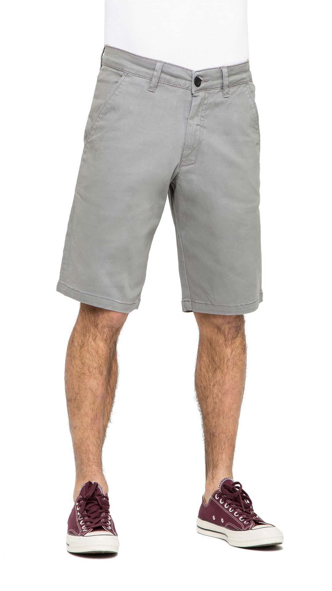Flex Grip Chino Short - Light Gray - Reell Pakistan