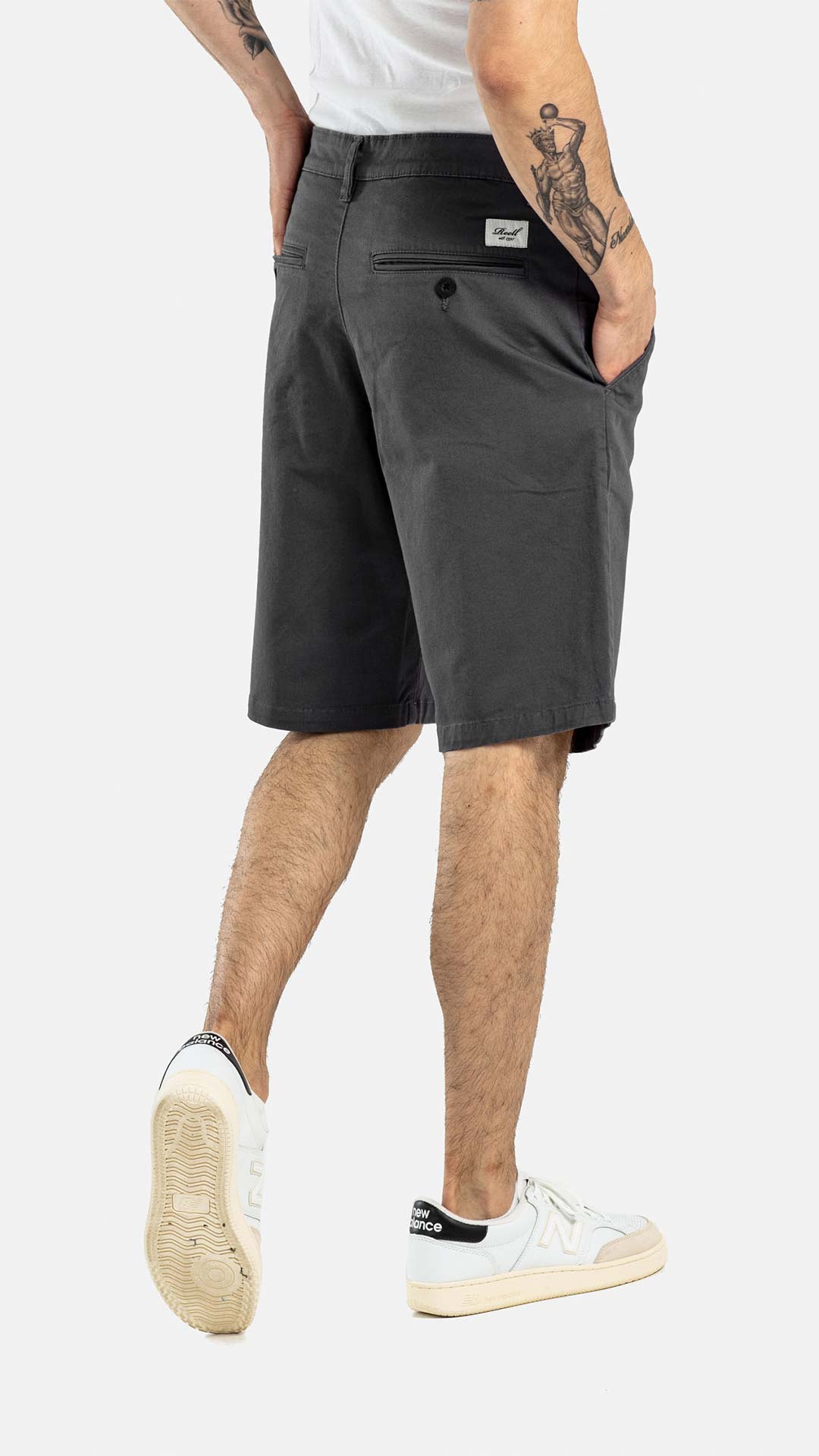 Flex Grip Chino Short - Dark Gray - Reell Pakistan