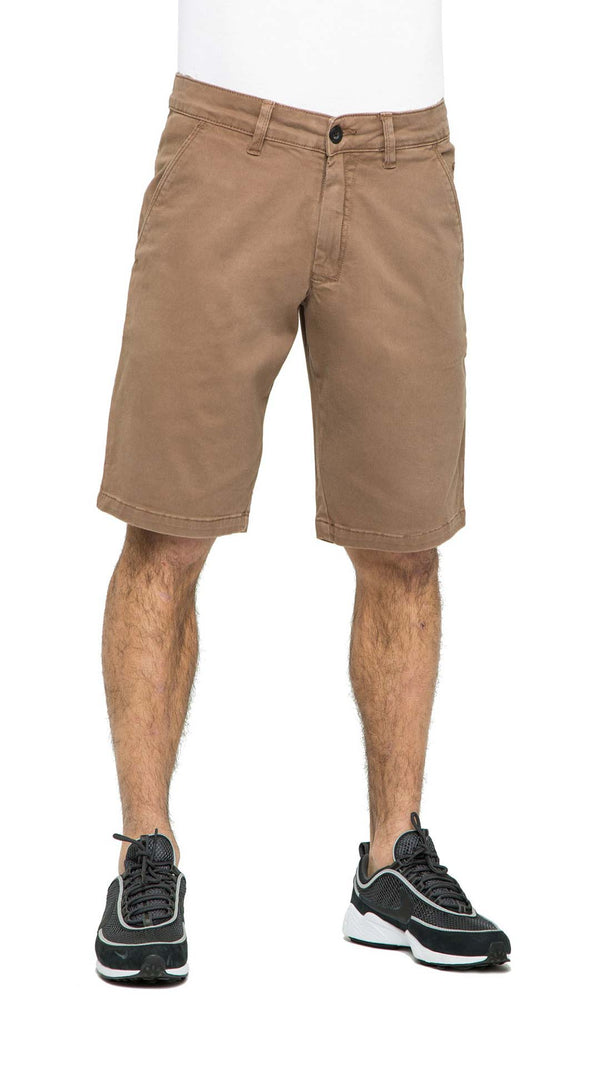 Flex Grip Chino Short - Brown - Reell Pakistan