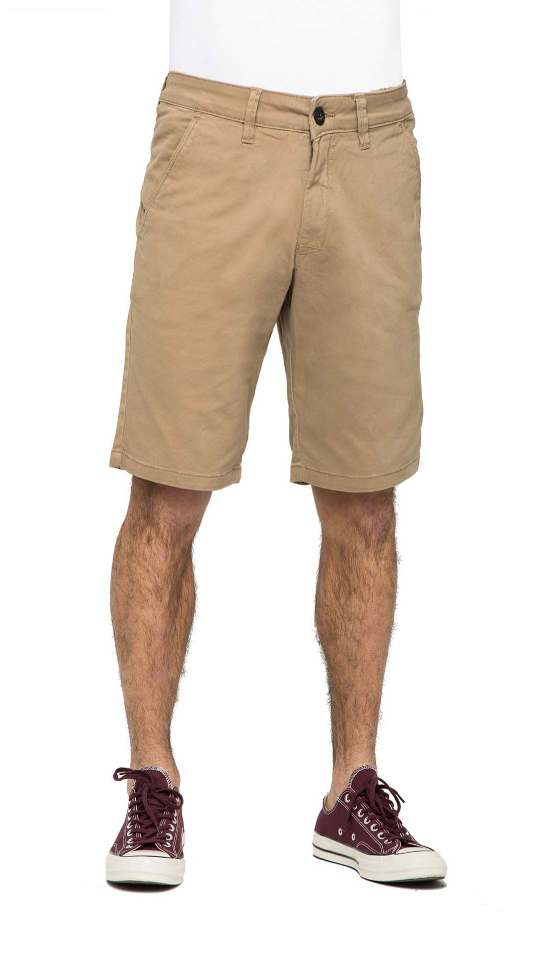 Flex Grip Chino Short - Dark Sand - Reell Pakistan