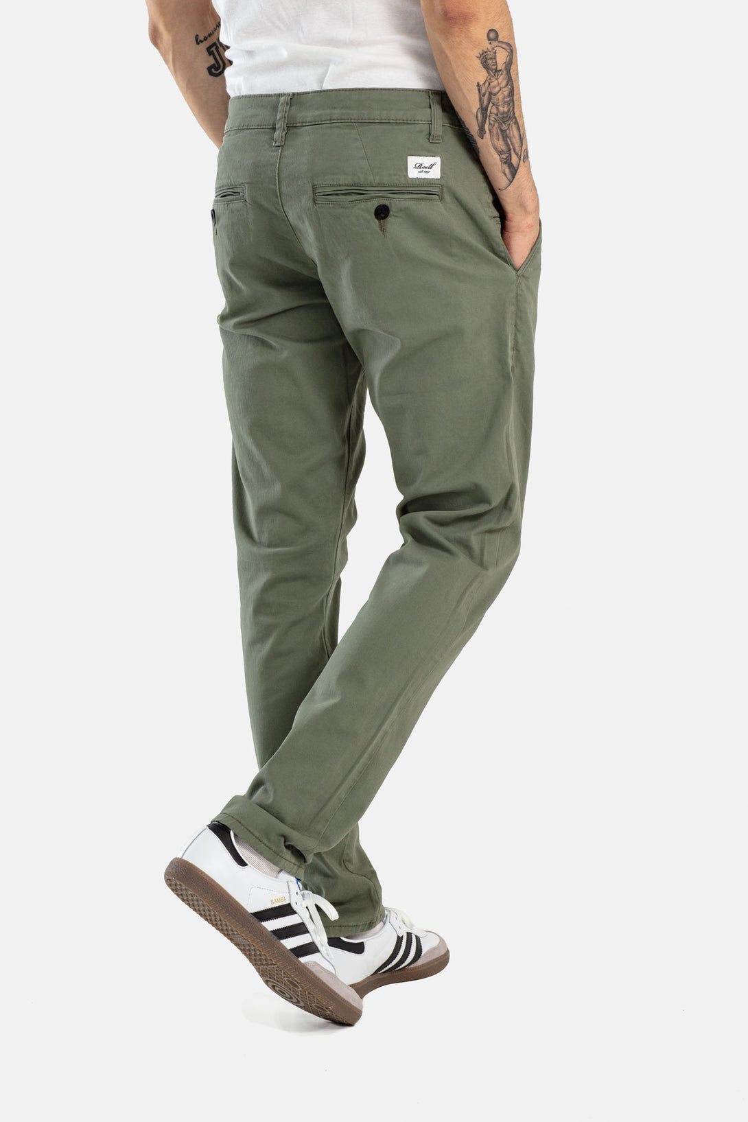 Flex Tapered Chino - Light Olive - Reell Pakistan