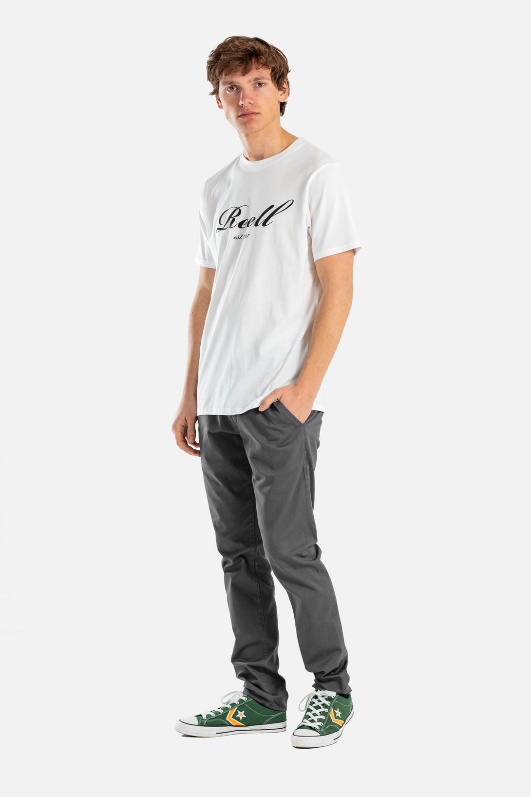 Flex Tapered Chino - Dark Gray - Reell Pakistan