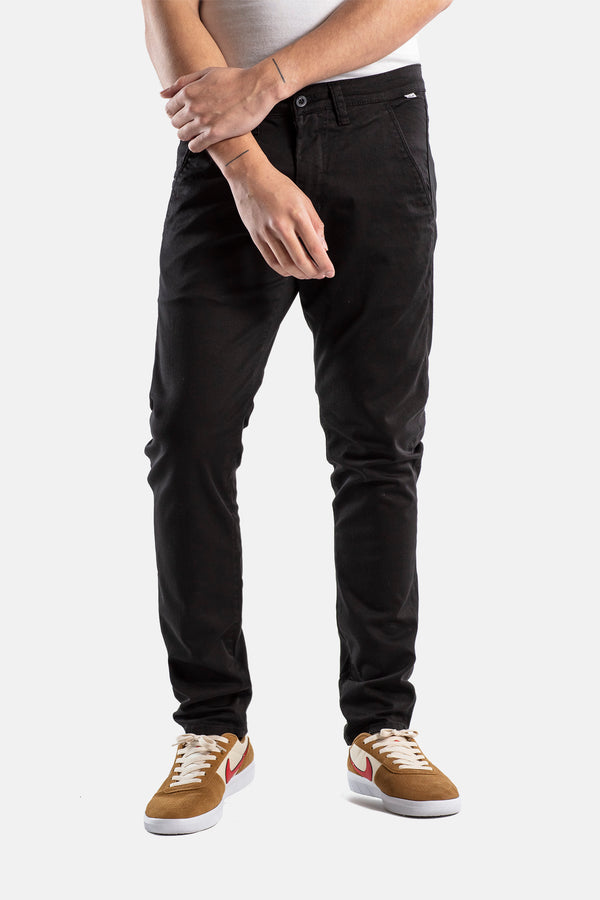 Flex Tapered Chino - Black - Reell Pakistan