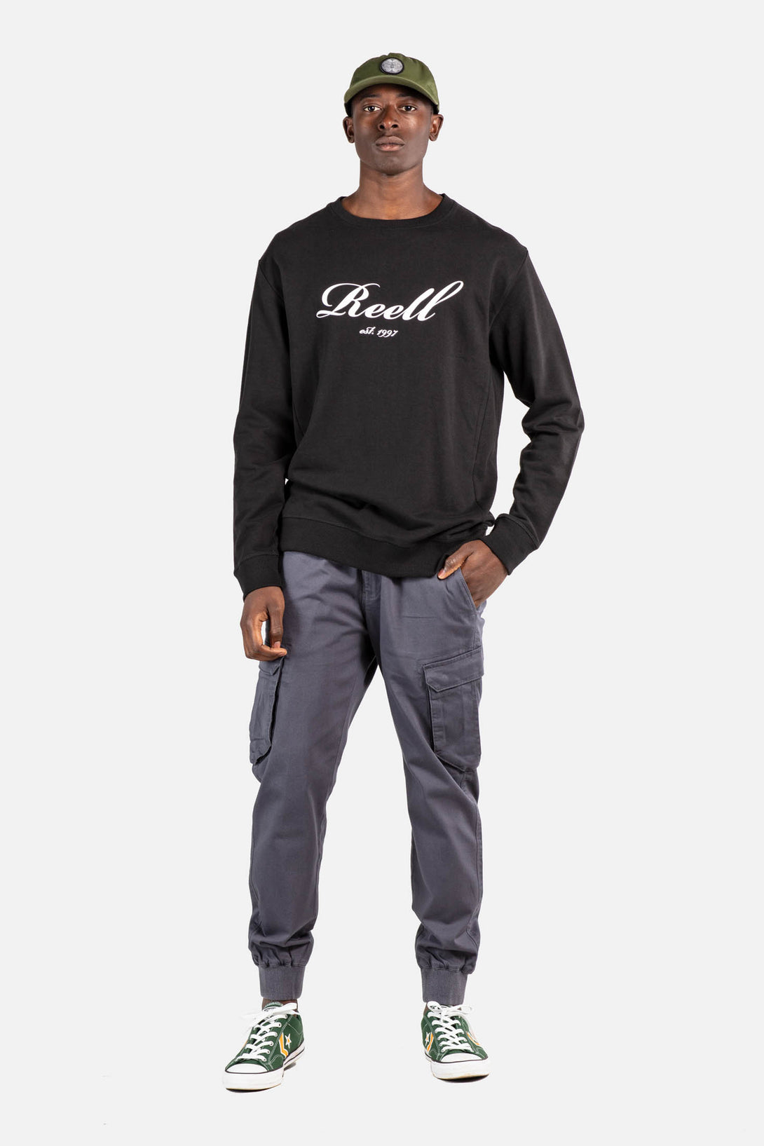 Reflex Rib Cargo - Dark Gray - Reell Pakistan