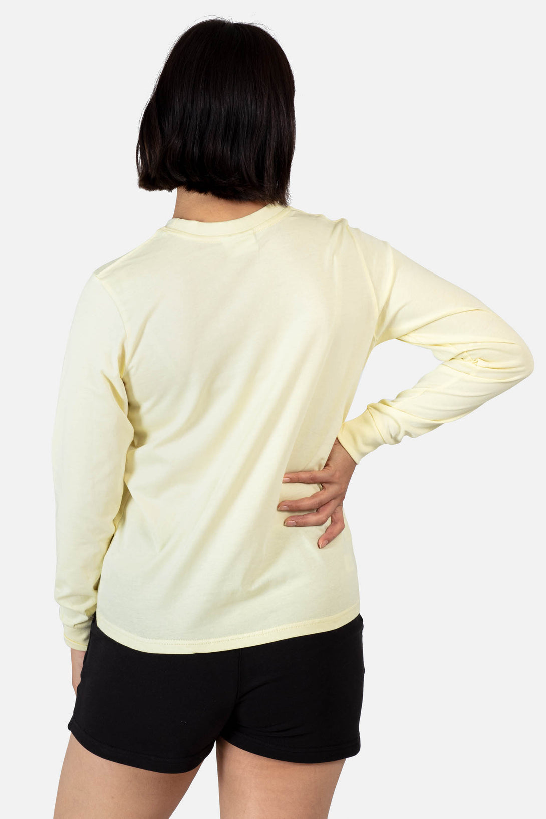 Women Logo Long Sleeves - Light Yellow - Reell Pakistan