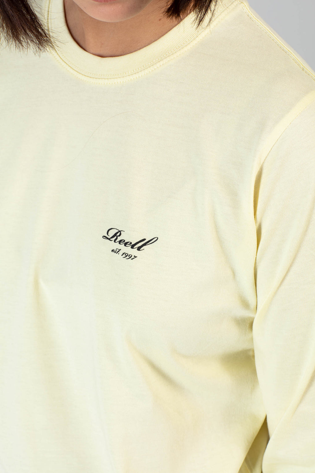 Women Logo Long Sleeves - Light Yellow - Reell Pakistan