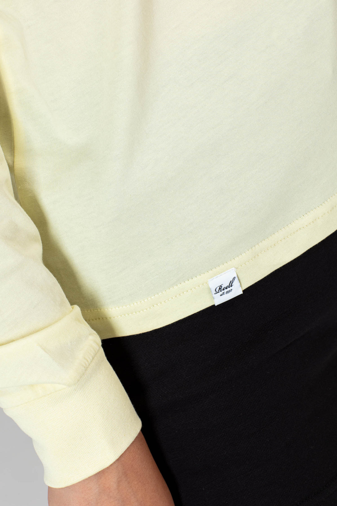 Women Logo Long Sleeves - Light Yellow - Reell Pakistan